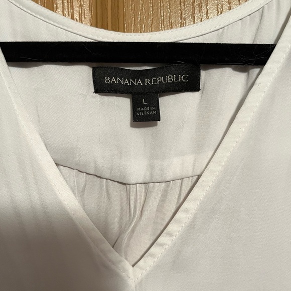 Banana Republic Crinkle Gauze Tiered Tank Top - Picture 6 of 10